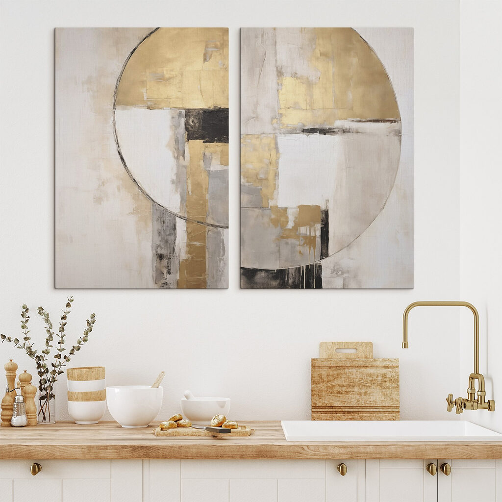 Cercle partagé dans un intérieur