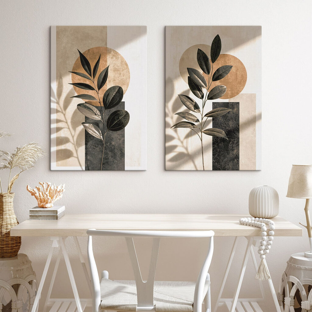 Feuillage et jeu d’ombres — intérieur 2