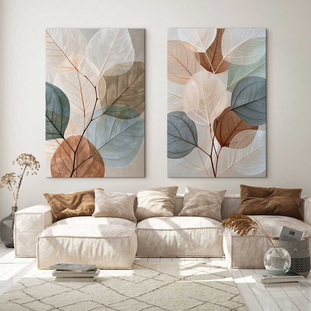 Rameaux aux feuilles translucides — intérieur 1