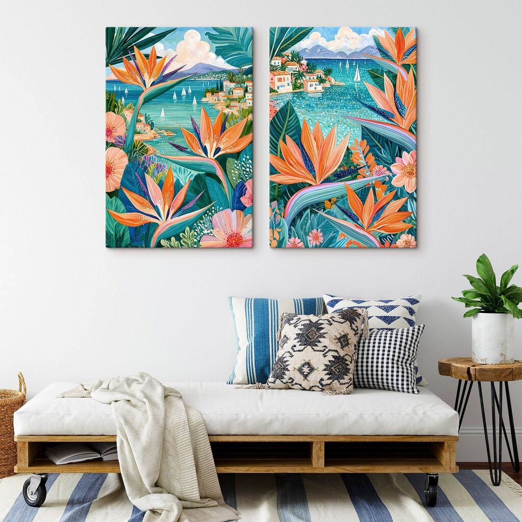 Baie en fleurs — intérieur 1