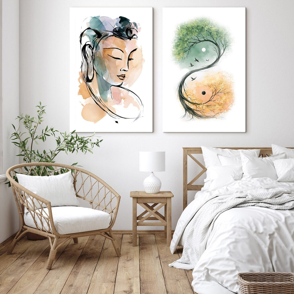 Sérénité à l’aquarelle — intérieur 2