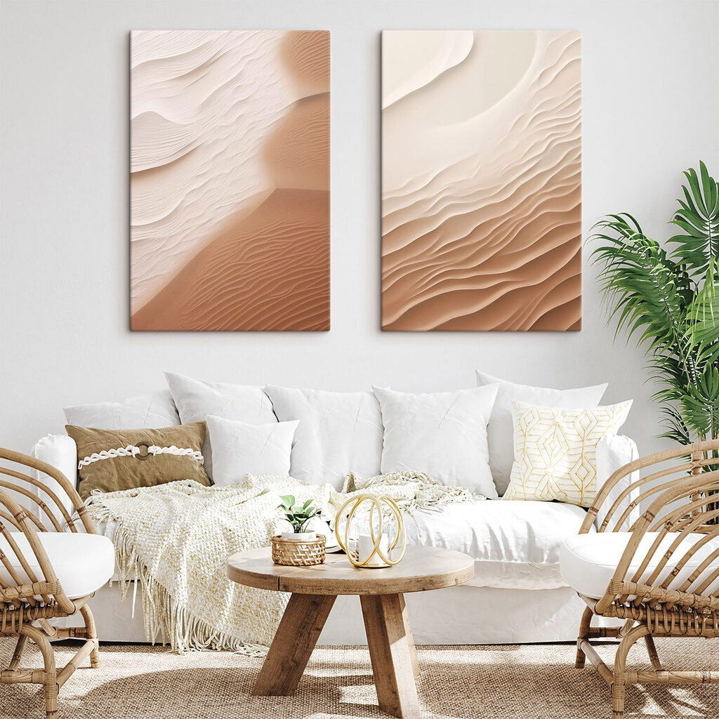 Fines ondulations de sable — intérieur 1