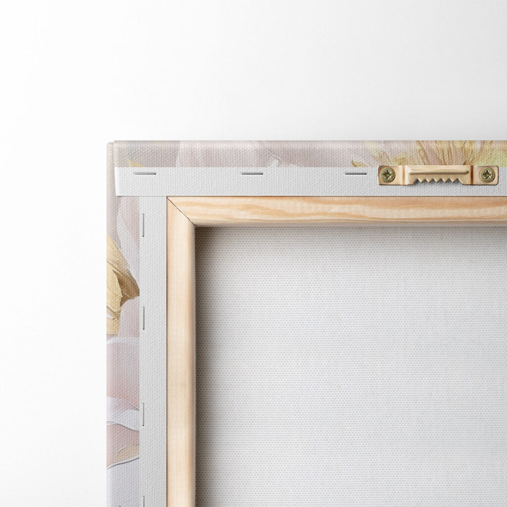 Fleurs en nuage rose — dos