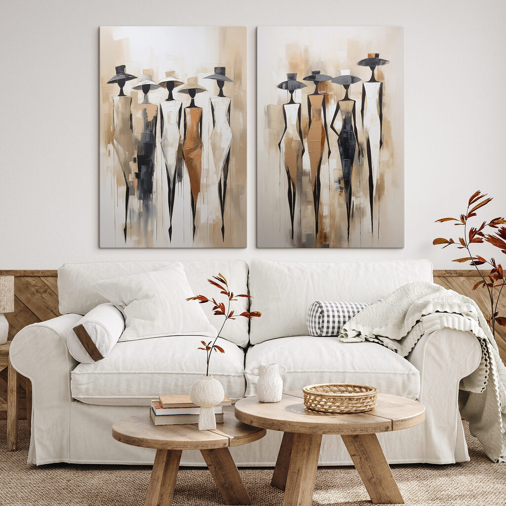 Silhouettes en chapeau — intérieur 2