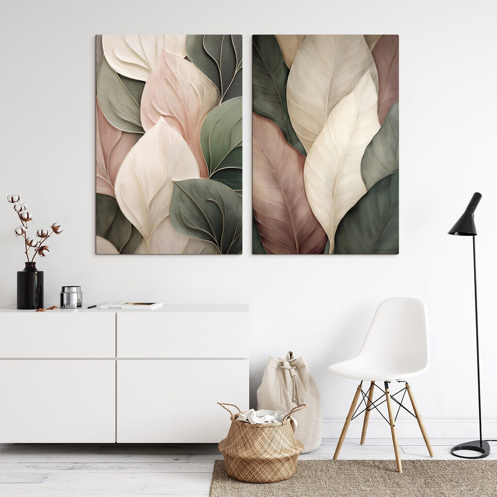 Feuilles enlacées — intérieur 2