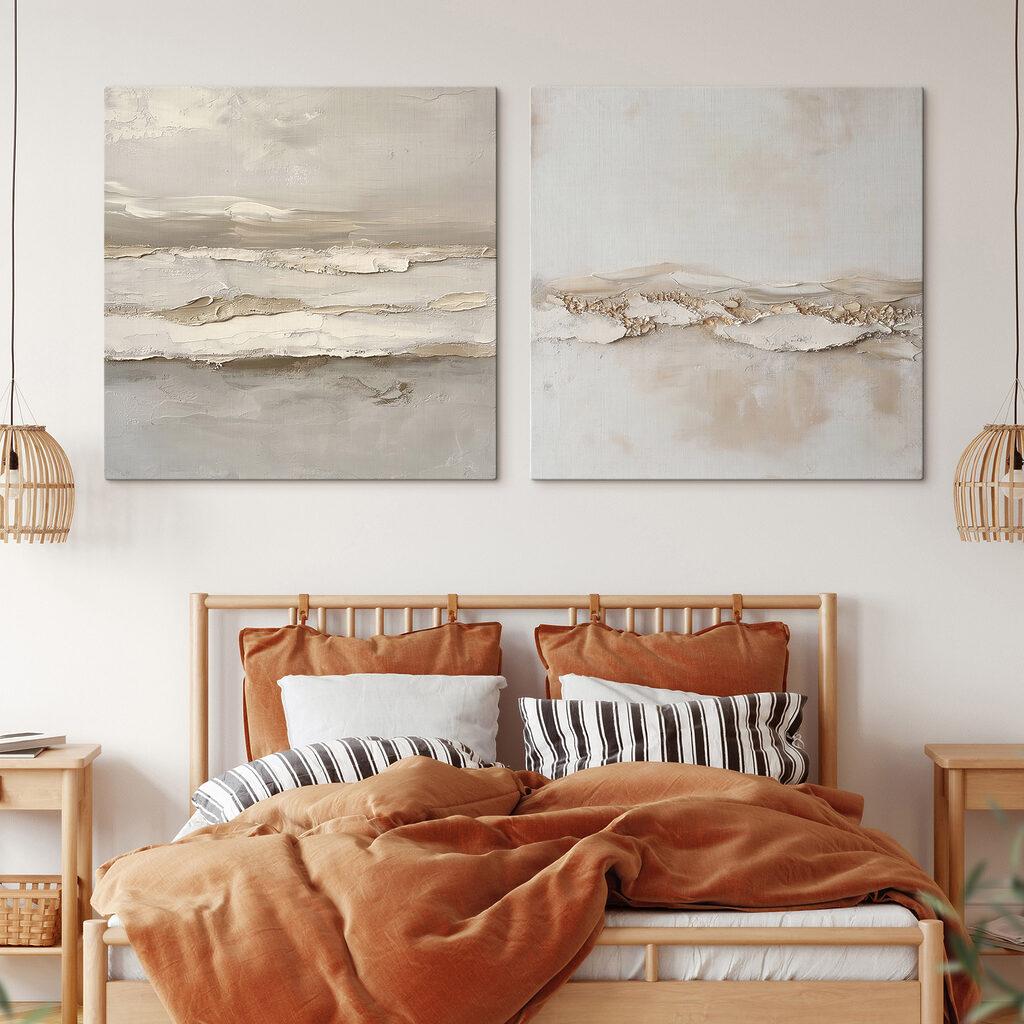 Littoral en touches pâles — intérieur 1