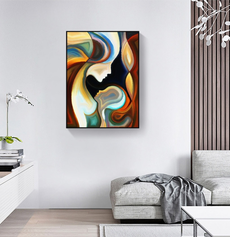 Visages qui se fondent — intérieur 4
