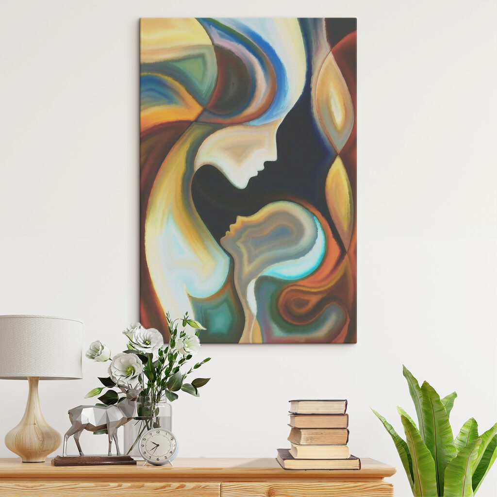Visages qui se fondent — intérieur 6