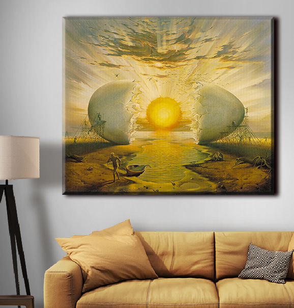 Soleil et coquilles d’œuf — intérieur 1