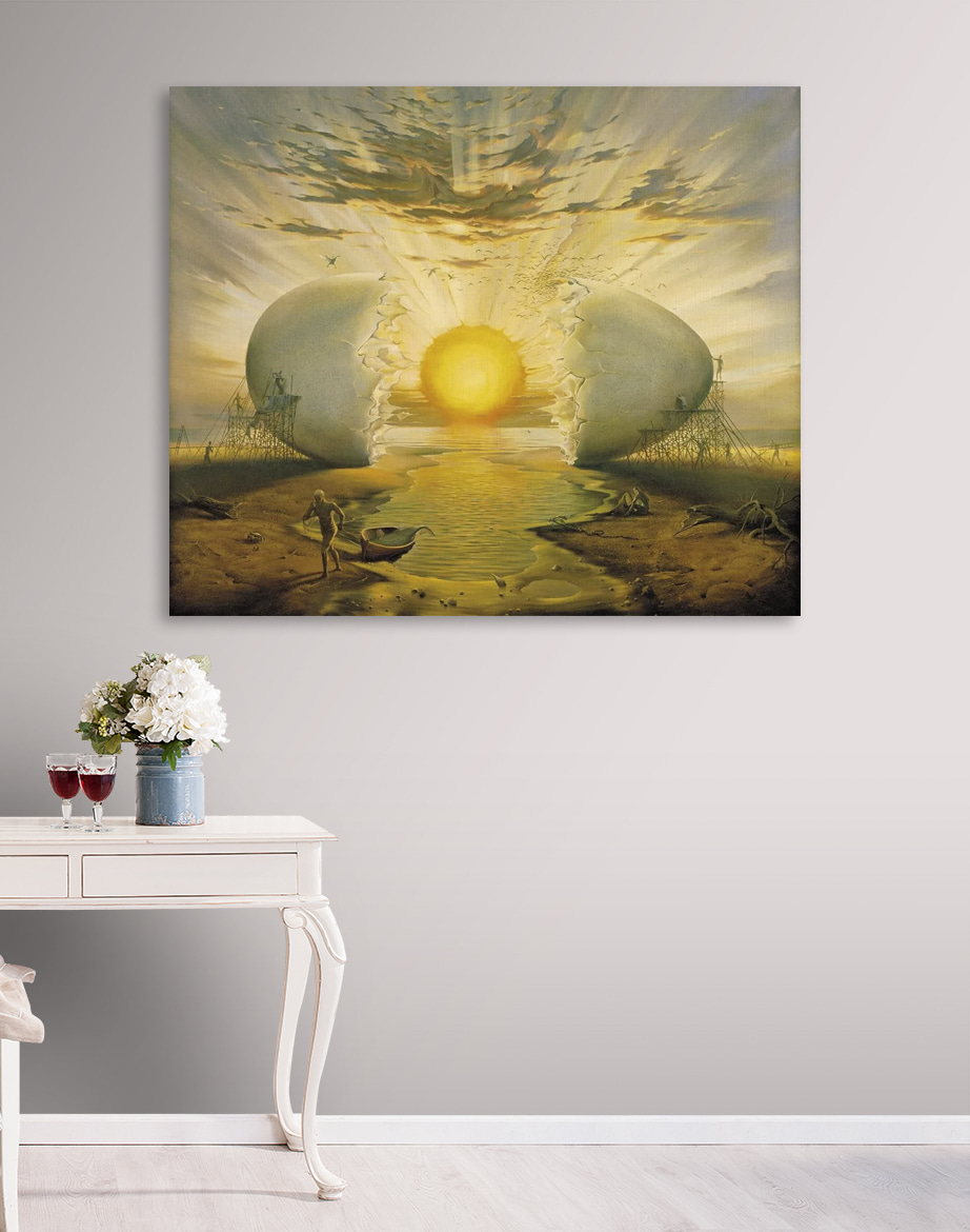 Soleil et coquilles d’œuf — intérieur 5
