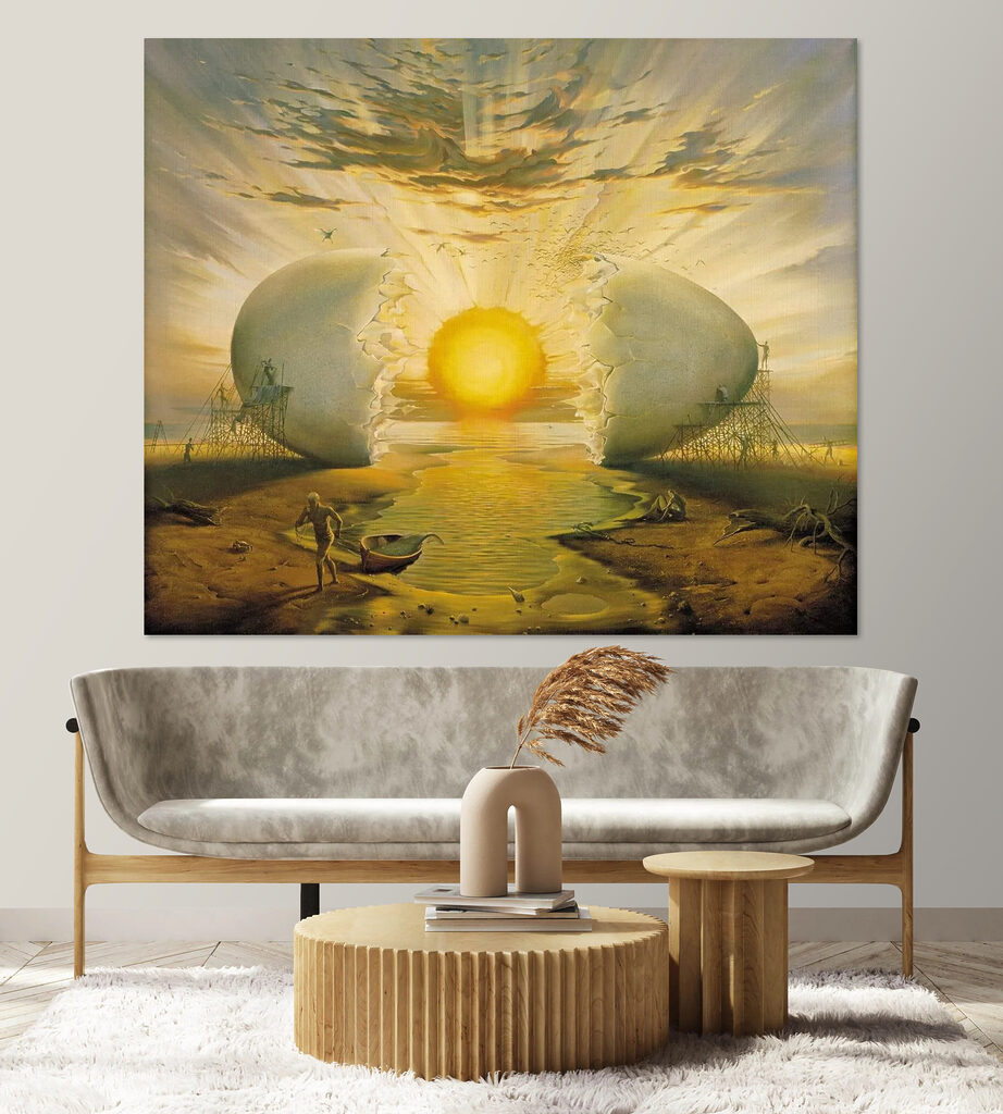 Soleil et coquilles d’œuf — intérieur 4