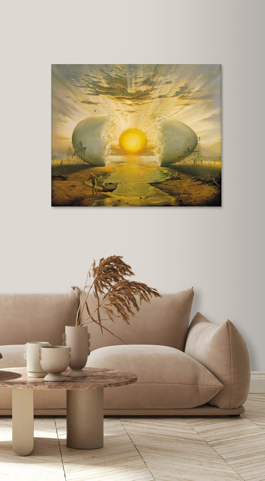 Soleil et coquilles d’œuf — intérieur 3