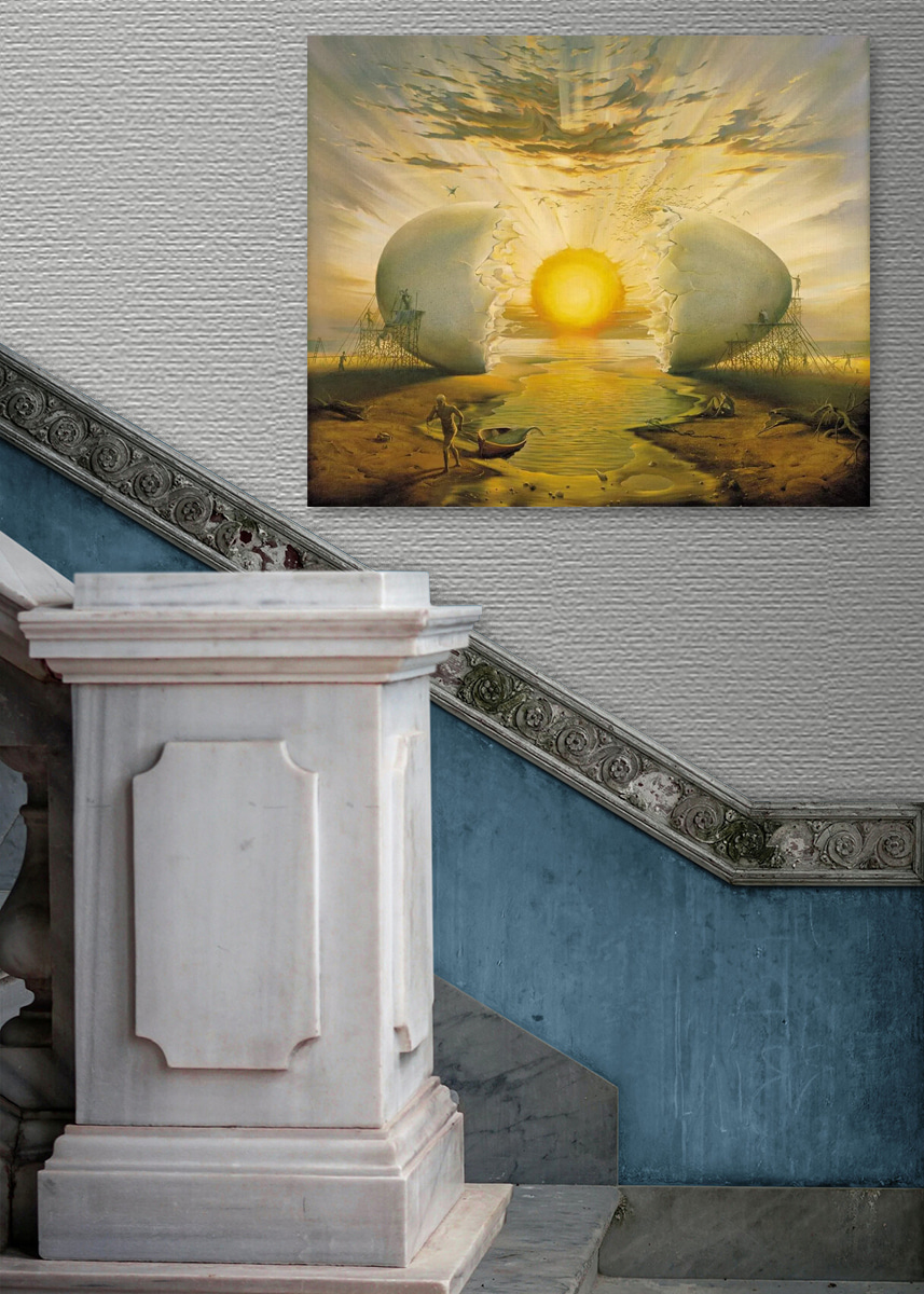 Soleil et coquilles d’œuf — intérieur 2