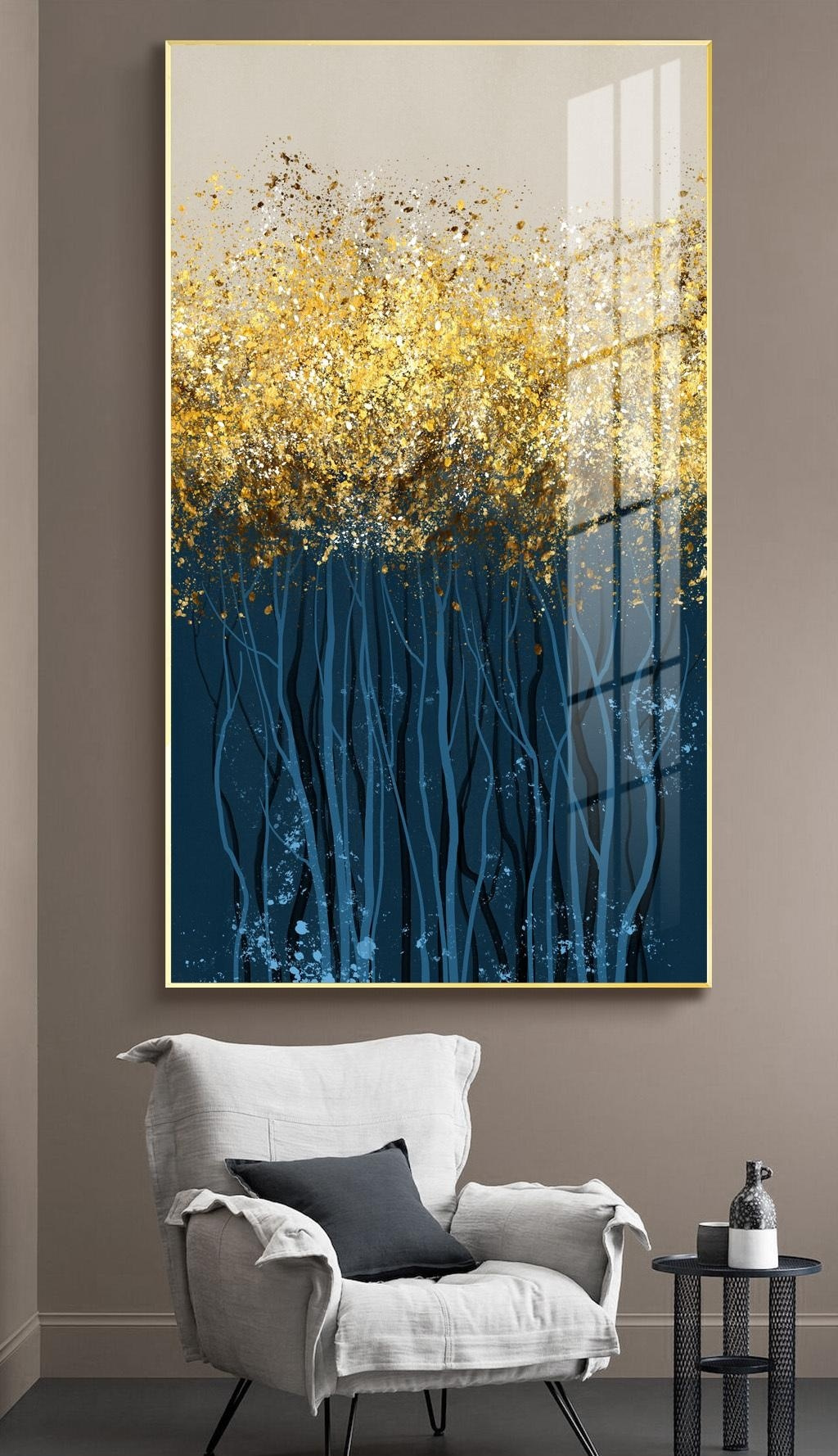 Cimes de lumière dorée — intérieur 2