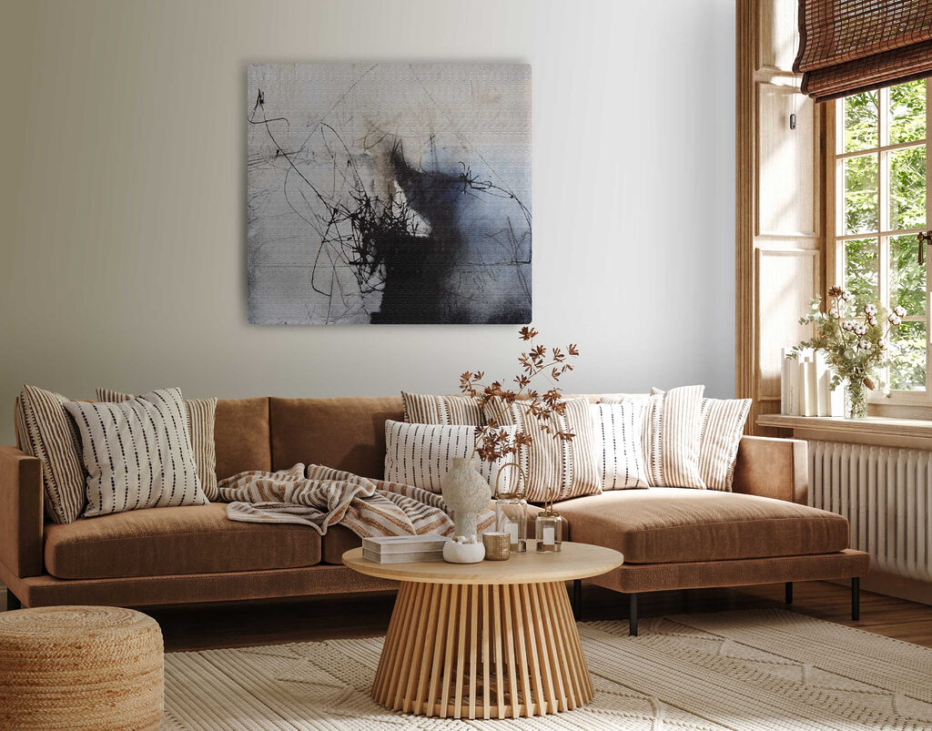 Traces d’encre sur gris — intérieur 1