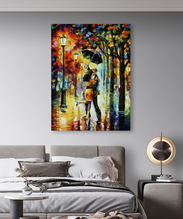 Baiser sous la pluie — intérieur 3