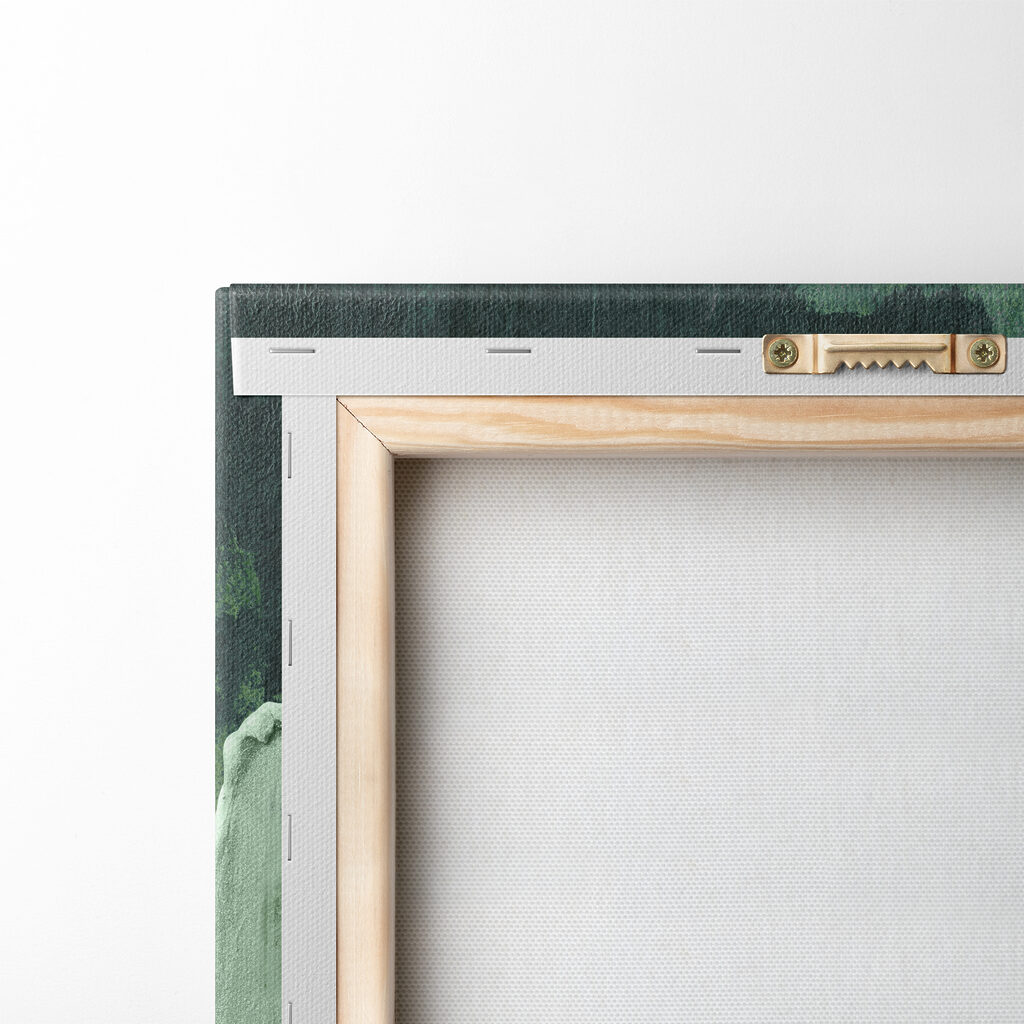 Aplats verts et or — dos