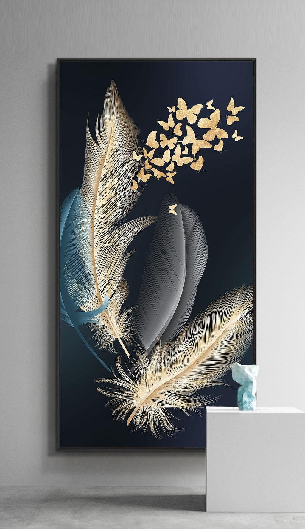 Plumes et petits papillons — intérieur 2