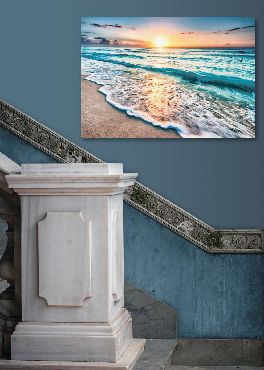 Soleil sur les vagues — intérieur 4
