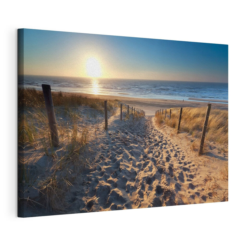 Soleil derrière les dunes — vue du produit