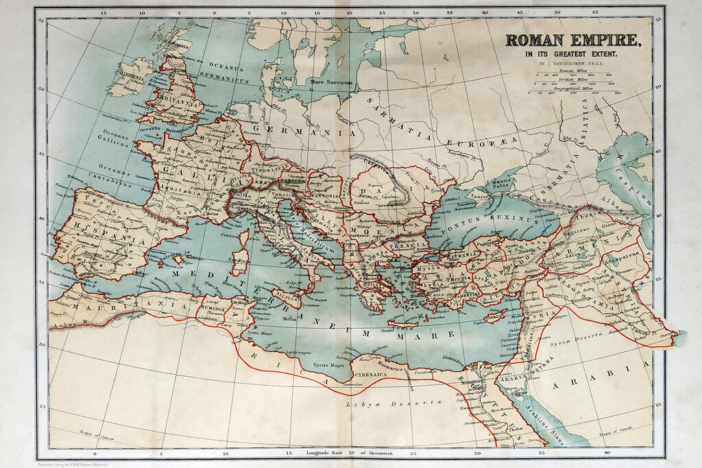 L’Empire romain — motif complet
