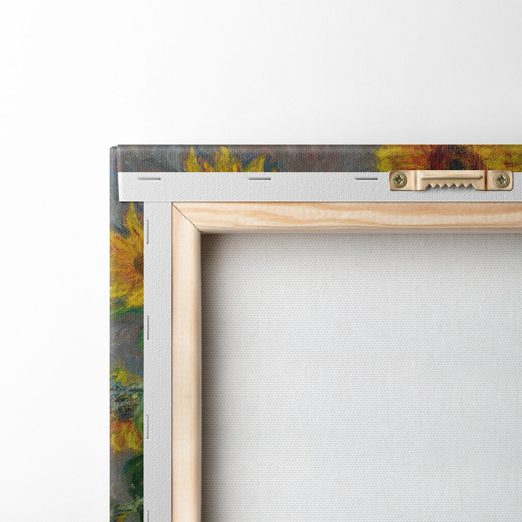 Tournesols sur la table — dos