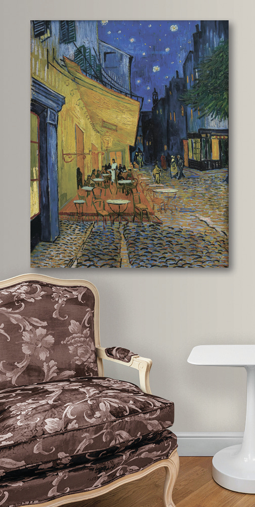 Terrasse de nuit — intérieur 2