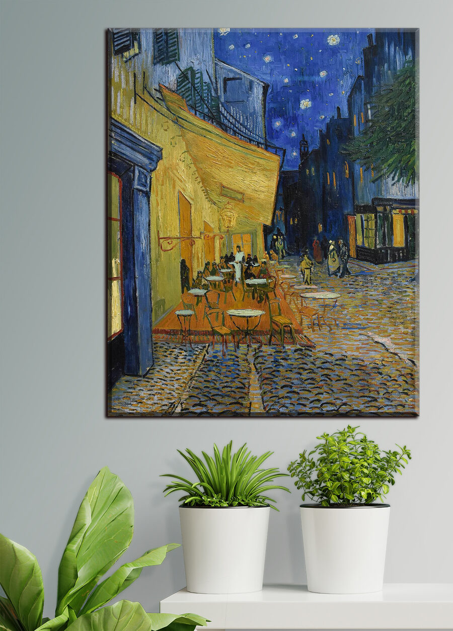 Terrasse de nuit — intérieur 1