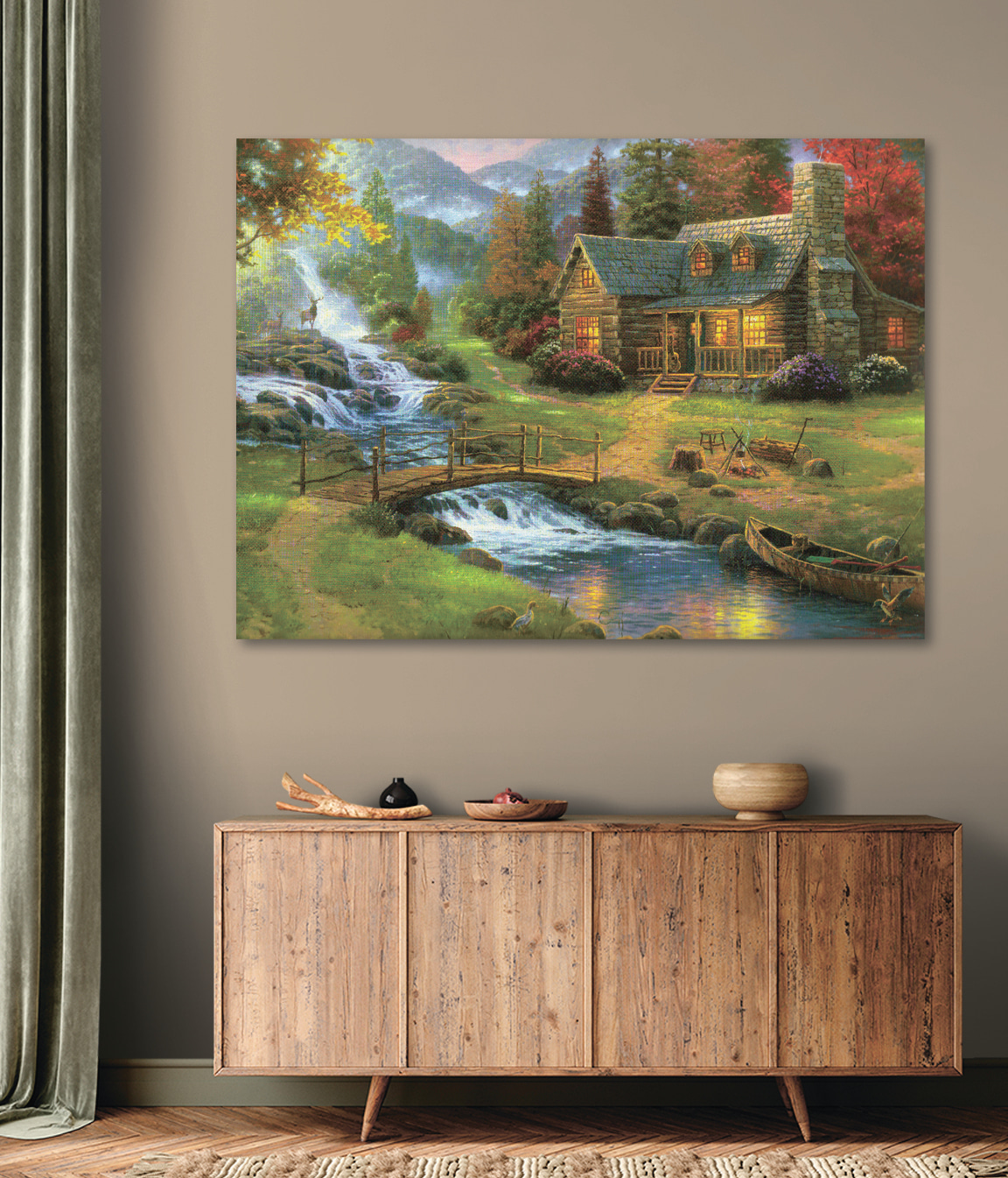 Maisonnette près des cascades — intérieur 2