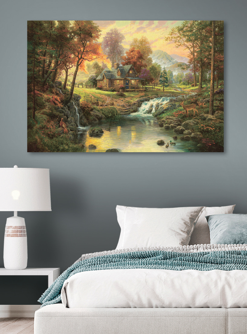 La maisonnette du ruisseau dans un intérieur
