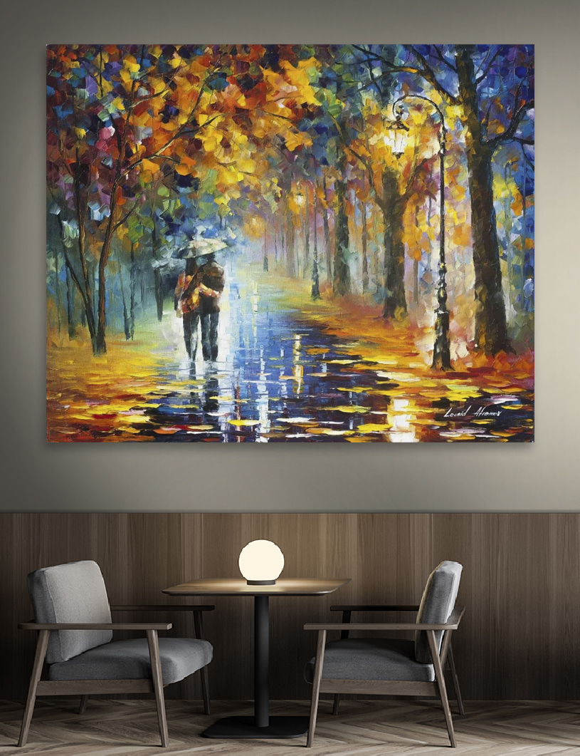 Pluie d’automne à deux — intérieur 3