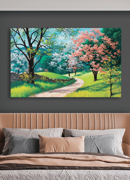 Chemin en fleurs — intérieur 2