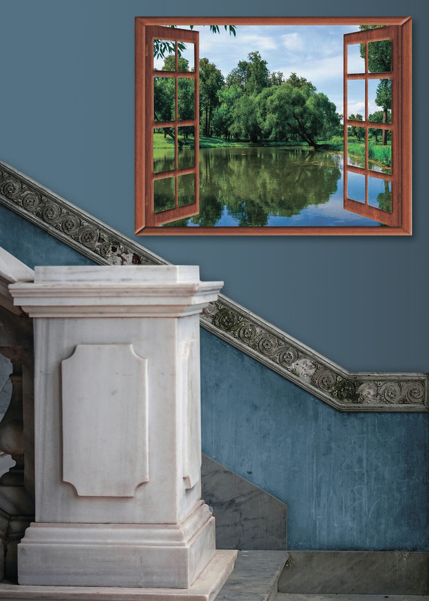 Fenêtre ouverte sur l’eau — intérieur 3