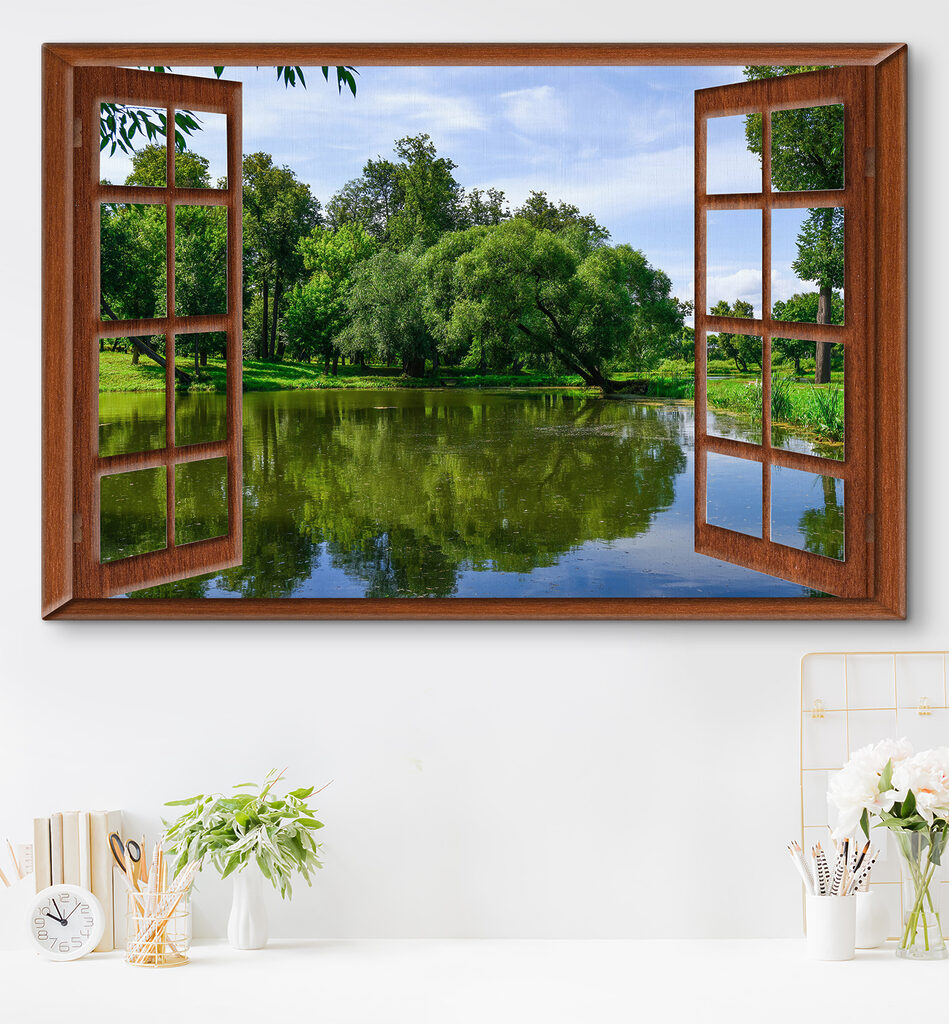 Fenêtre ouverte sur l’eau — intérieur 5