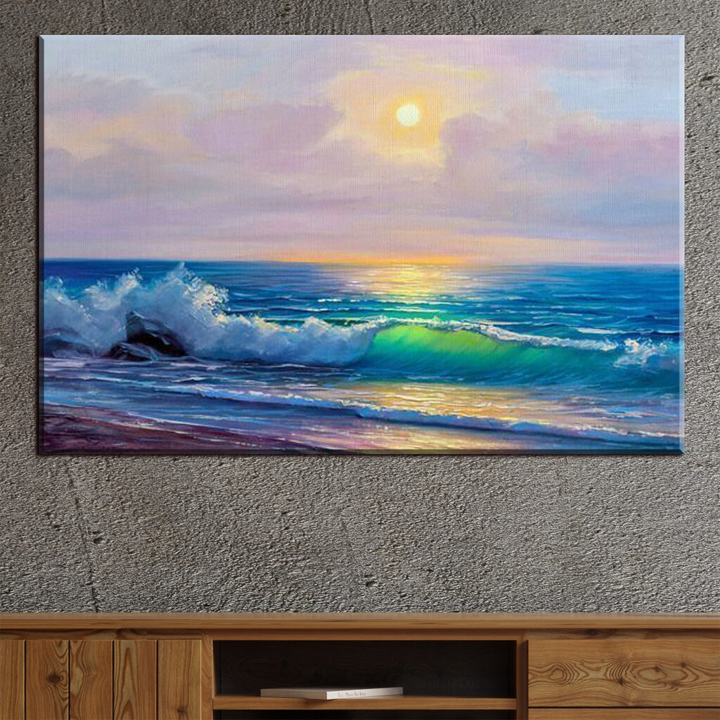 Vague au soleil — intérieur 1