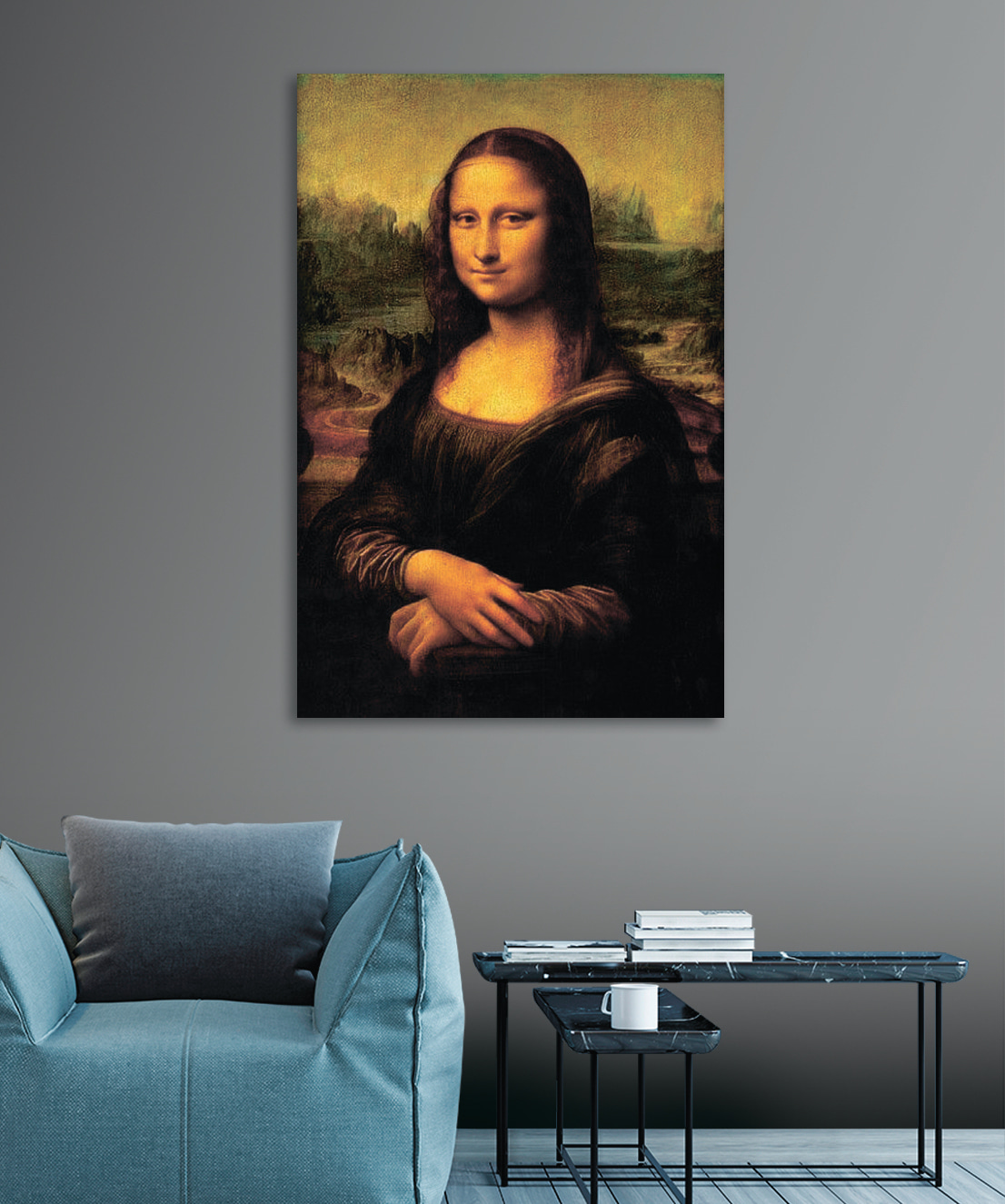 La Joconde dans un intérieur
