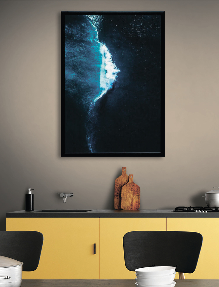 Vague bleu nuit — intérieur 1