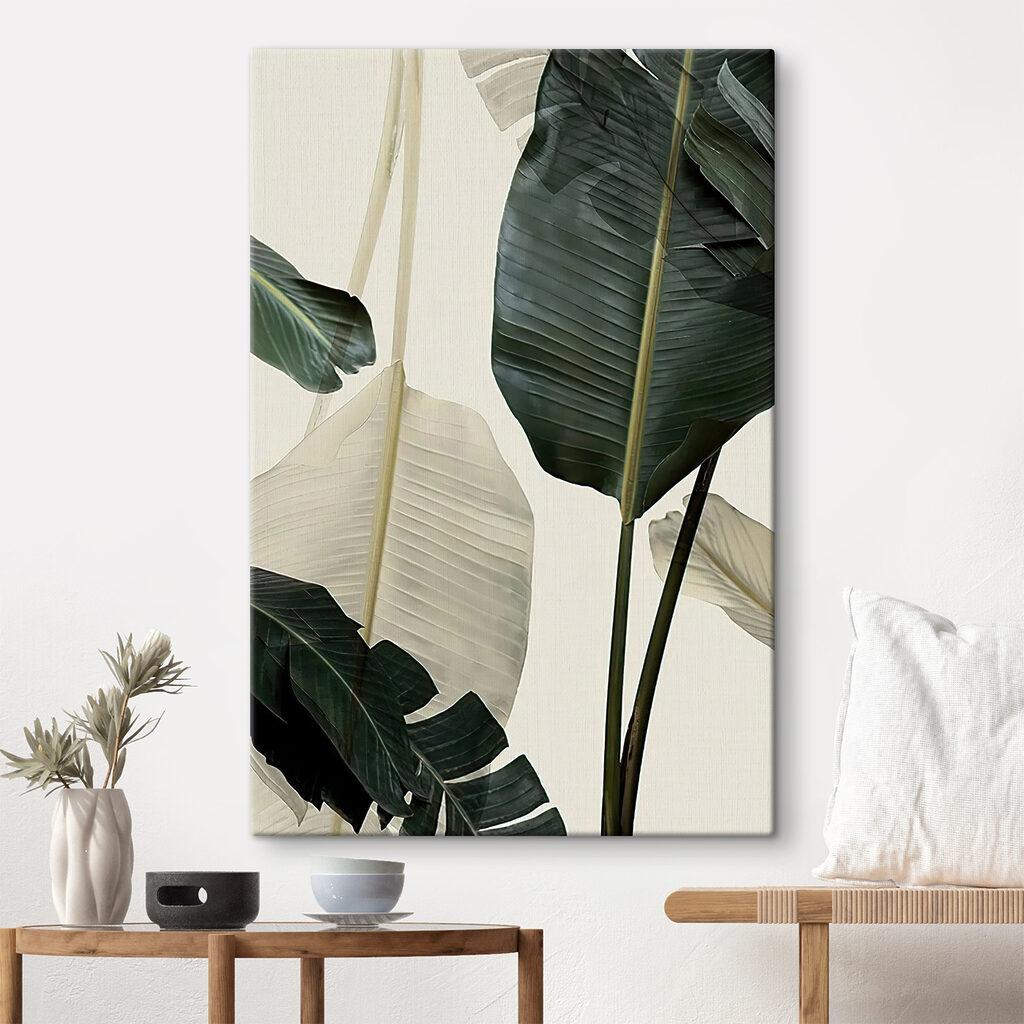 Bananier en doux contraste — intérieur 4