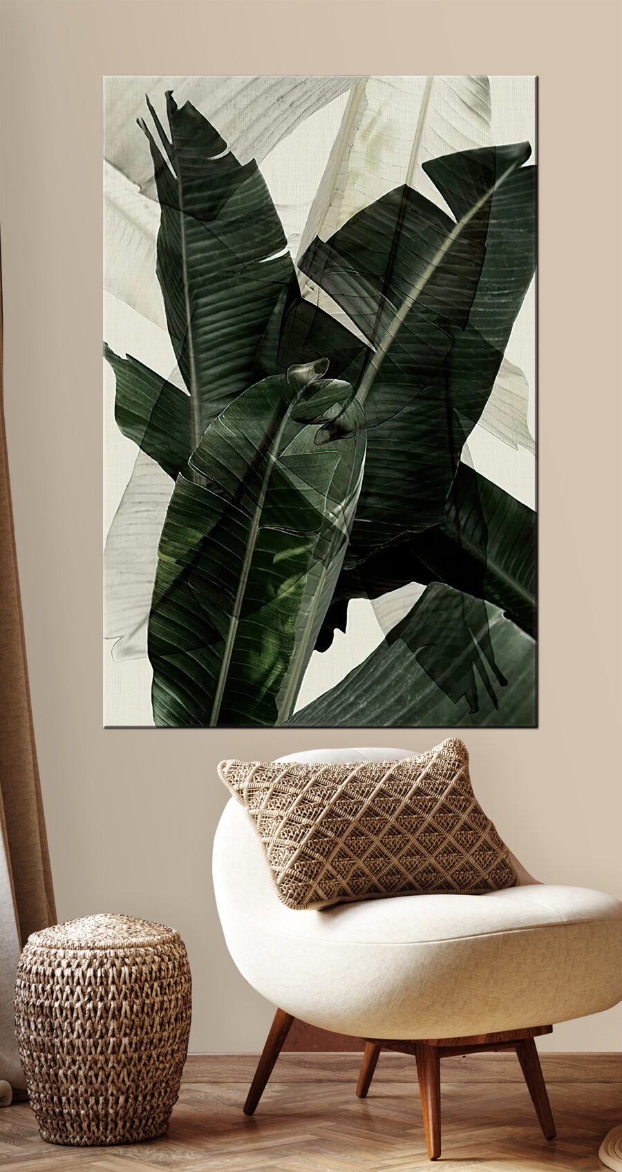 Parmi les feuilles tropicales — intérieur 1