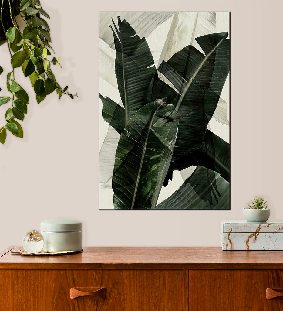 Parmi les feuilles tropicales — intérieur 2
