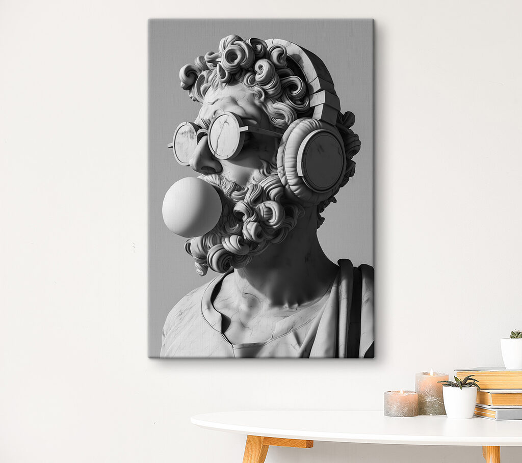Buste au chewing-gum — intérieur 2