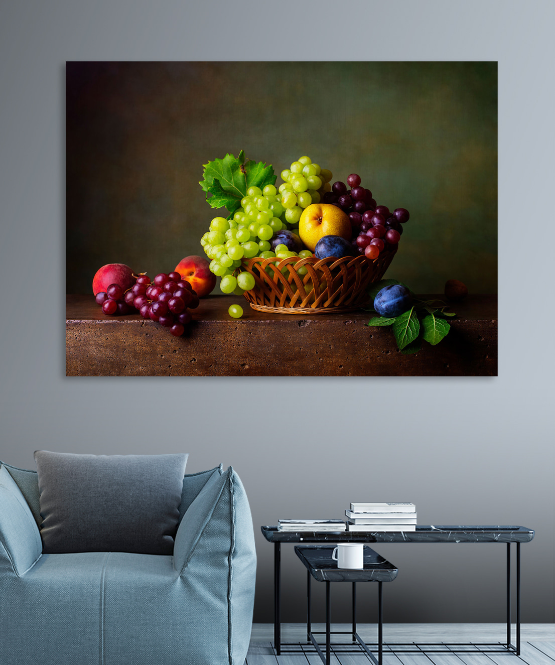 Corbeille de fruits — intérieur 1