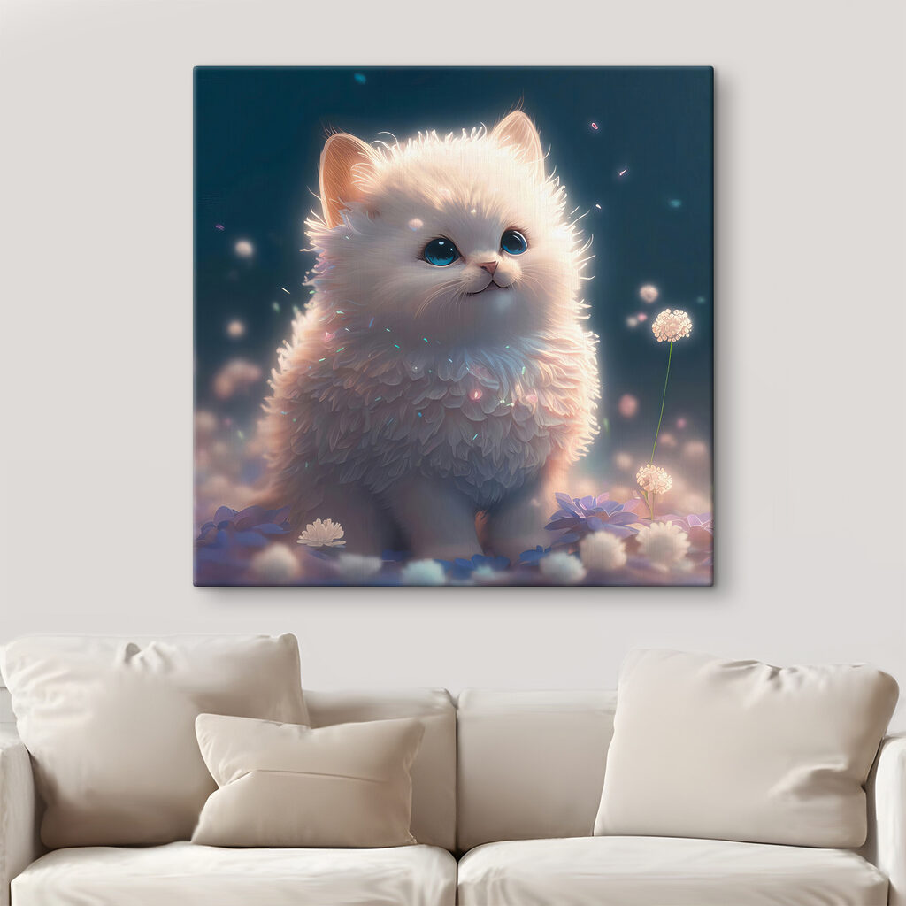 Chaton parmi les étincelles — intérieur 4