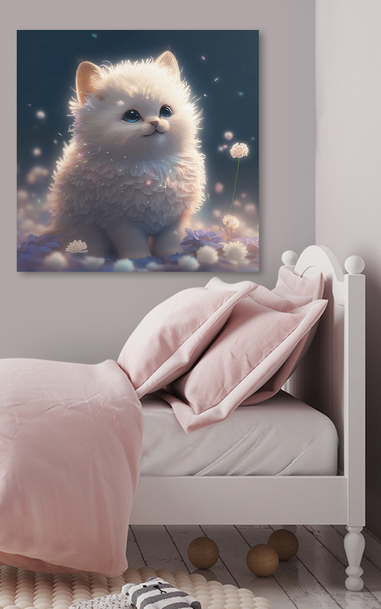 Chaton parmi les étincelles — intérieur 2