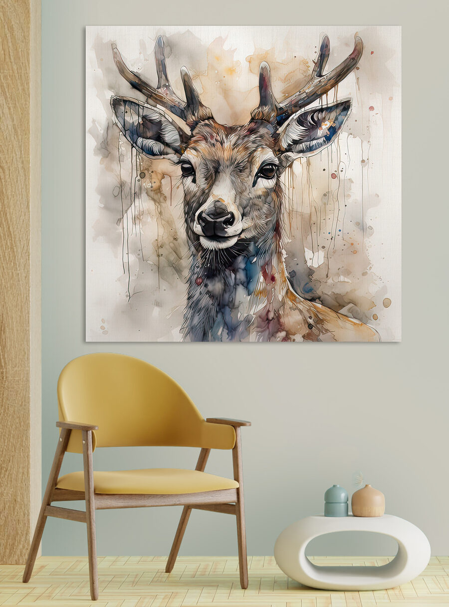 Cerf à l’encre douce — intérieur 4