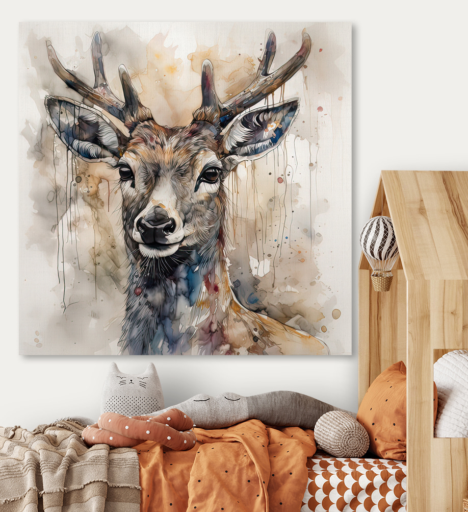 Cerf à l’encre douce — intérieur 5