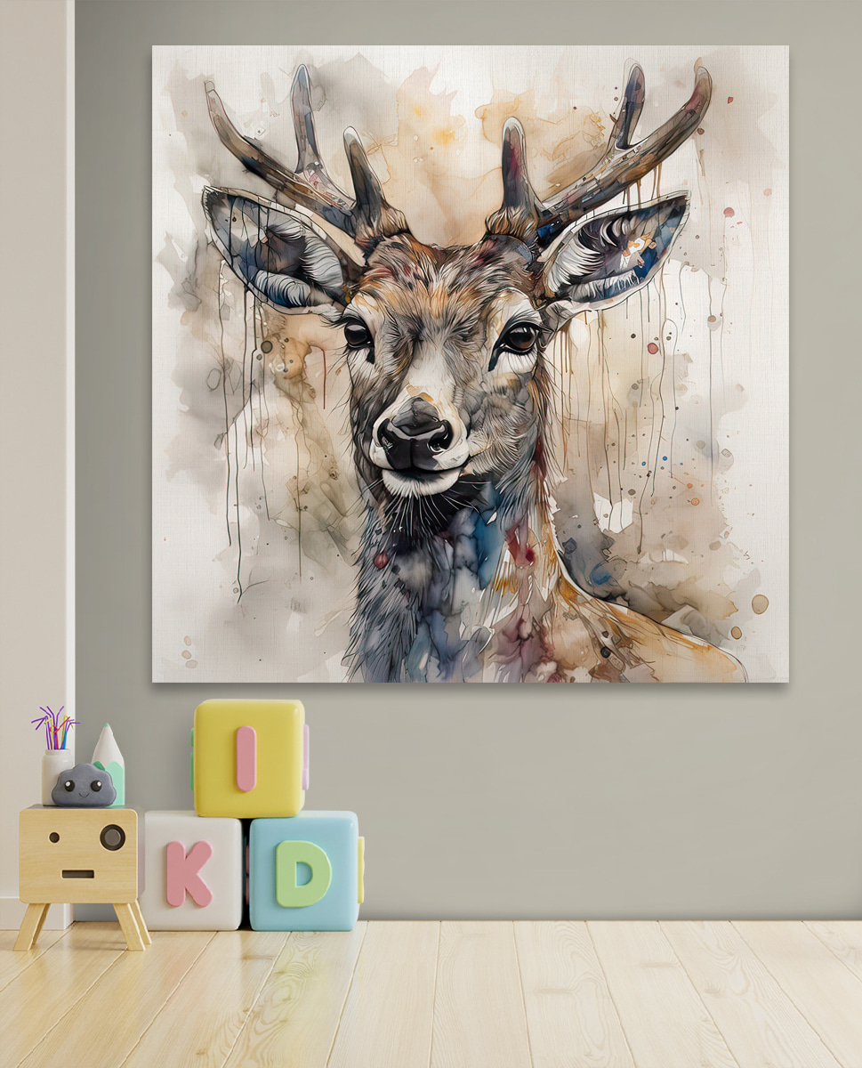Cerf à l’encre douce — intérieur 6