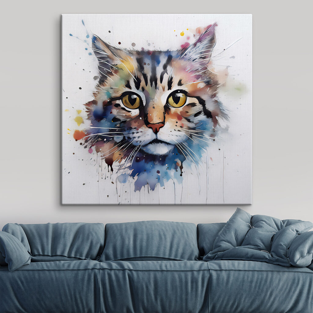 Chaton à l’aquarelle — intérieur 9