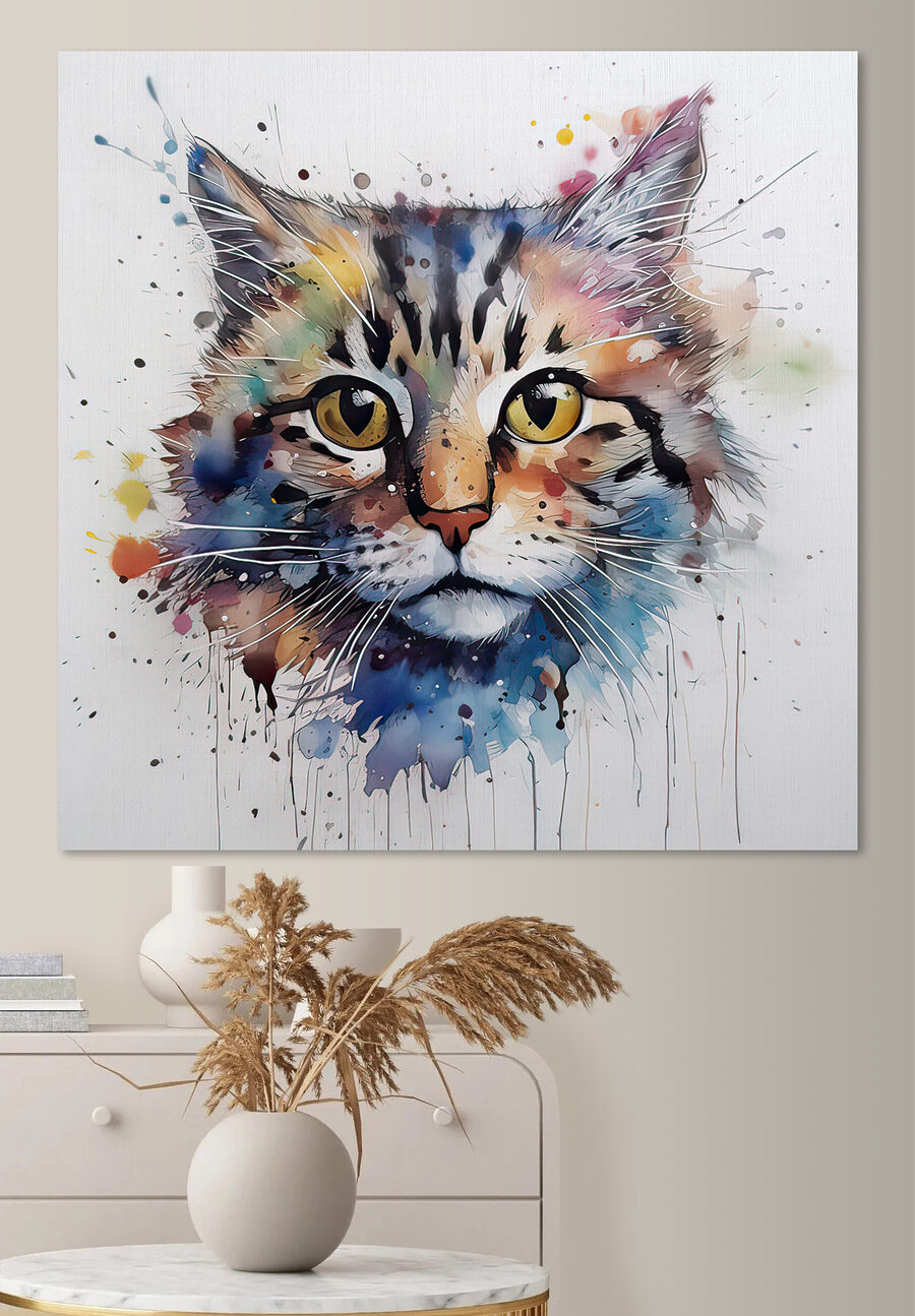 Chaton à l’aquarelle — intérieur 4
