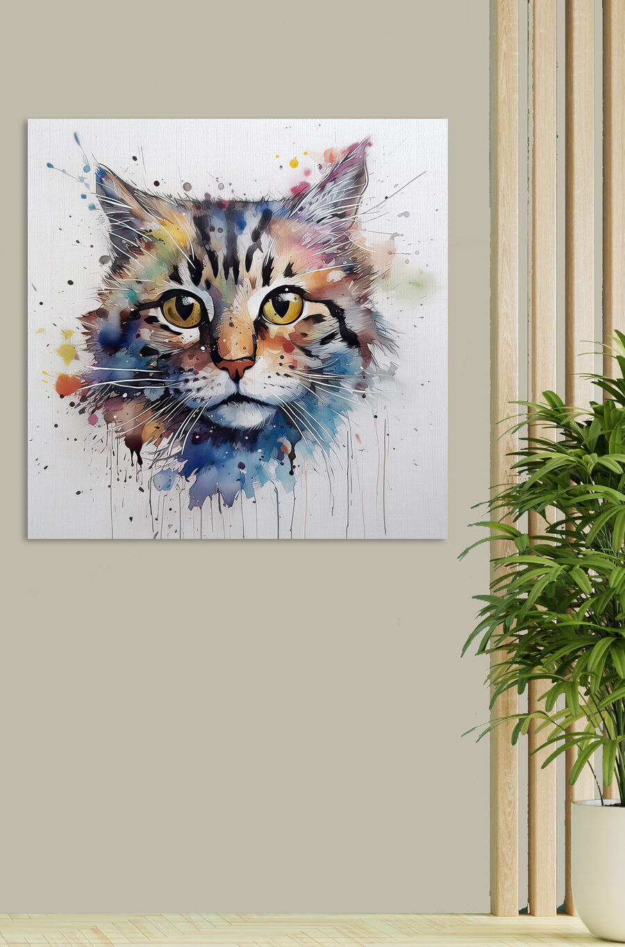 Chaton à l’aquarelle — intérieur 5